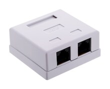 Võrgu ühenduskarp Alantec GN011 Cat6, valge