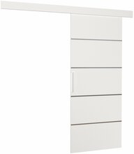 Liuguks ADRK Furniture Tony 86, 86 x 205 x 1.6 cm, valge