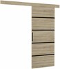 Liuguks ADRK Furniture Muschu 96, 96 x 205 x 1.6 cm, beež/tamm/must