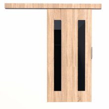 Liuguks ADRK Furniture Hers 106, 106 x 205 x 1.6 cm, pruun/Sonoma