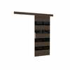 Liuguks ADRK Furniture Milou 96, 96 x 205 x 1.6 cm, must/pruun/šokolaad