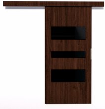 Lükanduks ADRK Furniture Cento 96, 96 x 205 x 1.6 cm, wenge, pruun