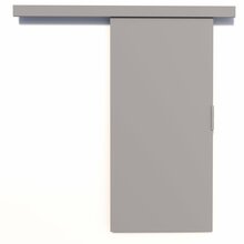 Lükanduks ADRK Furniture Pixi 76, 76 x 205 x 1.6 cm, hall