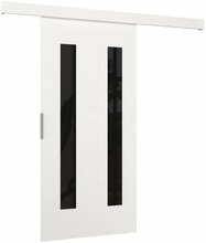 Lükanduks ADRK Furniture Hers 86, 86 x 205 x 1.6 cm, valge