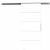 Lükanduks ADRK Furniture Biella 86, 86 x 205 x 1.6 cm, valge