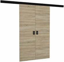 Lükanduksed Toppo 160, 160 x 205 x 1.6 cm, sonoma tamme värv