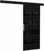 Liuguks ADRK Furniture Milou 96, 96 x 205 x 1.6 cm, must