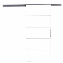 Lükanduks ADRK Furniture Biella 106, 106 x 205 x 1.6 cm, valge