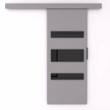 Lükanduks ADRK Furniture Desio 96, 96 x 205 x 1.6 cm, hall