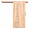 Lükanduks ADRK Furniture Pixi 76, 76 x 205 x 1.6 cm, pruun/Sonoma