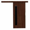 Lükanduks ADRK Furniture Gela 86, 86 x 205 x 1.6 cm, Wenge, pruun
