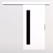 Lükanduks ADRK Furniture Gela 96, 96 x 205 x 1.6 cm, valge