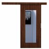 Lükanduks ADRK Furniture Nela 86, 86 x 205 x 1.6 cm, Wenge, pruun