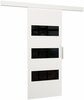 Liuguks ADRK Furniture Ares 106, 106 x 205 x 1.6 cm, valge