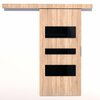 Lükanduks ADRK Furniture Cento 76, 76 x 205 x 1.6 cm, pruun/Sonoma