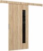 Lükanduks ADRK Furniture Gela 76, 76 x 205 x 1.6 cm, pruun/Sonoma