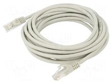 Võrgukaabel Gembird PP6U-CU-5M, Cat6, UTP, 5 m, hall