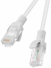 Võrgukaabel Lanberg PCU5-20CC-0025-S, Cat5e, U/UTP, 0,25 m, hall