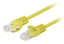 Võrgukaabel Lanberg PCU6-20CC-0300-Y, Cat6, U/UTP, 3 m, kollane