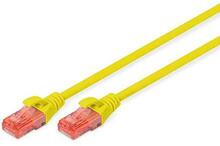 Võrgukaabel Digitus DK-1617-100/Y, Cat6, U/UTP, 10 m, kollane