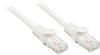 Võrgukaabel Lindy Cat6 U/UTP, 0.5 m, 250MHz, CCA, RJ45 M/M, valge