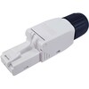 RJ45 pistik Equip Cat6, 5 tk, must, valge