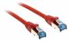 Võrgukaabel InLine 76800R, Cat6A, S/FTP, 10 m, punane