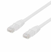Võrgukaabel DELTACO TP-63V-K, Cat6, 3 m, valge