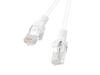Võrgukaabel Lanberg PCU6-10CC-0050-W, Cat6, RJ45/RJ45, 0.5 m, valge