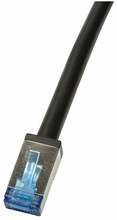 Võrgukaabel Logilink CQ7093S, Cat6A S/FTP, 10 m, must