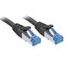 Võrgukaabel Lindy 47414, Cat6A, S/FTP, 2 m, must