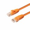 Võrgukaabel Microconnect MC-UTP6A05O, Cat6A UTP, 5 m, oranž, LSZH