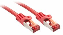 Võrgukaabel Lindy Cat6 S/FTP, 250MHz, RJ45 M/M, 1.5 m, punane