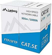 Võrgukaabel Lanberg LCU6-11CU-0305-S, Cat6, U/UTP, 305 m, hall