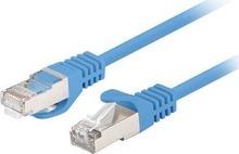 Võrgukaabel Lanberg PCF6-20CC-0100-B, Cat6, U/UTP, 1 m, sinine