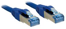 Võrgukaabel Lindy Cat6A S/FTP LSZH, RJ45 M/M, 500MHz, sinine, 2 m