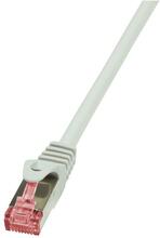 Võrgukaabel Logilink CQ2032S, Cat6 S/FTP PIMF, 1 m, hall