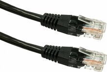 Võrgukaabel TB Cat5e RJ45 UTP, 1 m, must