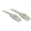 Võrgukaabel Lindy Cat6 U/UTP, RJ45 M/M, 0.5 m, hall