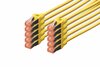 Võrgukaabel Digitus DK-1644-020-Y-10, Cat6, S/FTP, 2 m, kollane