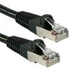 Võrgukaabel Lindy 47175, Cat6A, S/FTP, 0.3 m, must