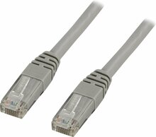 Võrgukaabel Deltaco TP-65, Cat6, U/UTP, 5 m, 250MHz, LSZH, hall