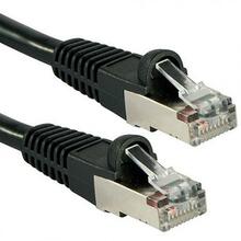 Võrgukaabel Lindy 47175, Cat6A, S/FTP, 0.3 m, must