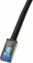 Võrgukaabel LogiLink CQ7033S, Cat6a, S/FTP, 1 m, must