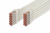 Võrgukaabel Digitus DK-1644-0025-WH-10, Cat6, S/FTP, 0,25 m, valge