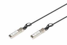 Otseühendusega kaabel Digitus DN-81226, 10GBase SFP+, 10 m, must