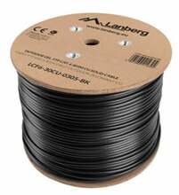 Võrgukaabel Lanberg LCF6-30CU-0305-BK, Cat6, FTP, 305 m, must