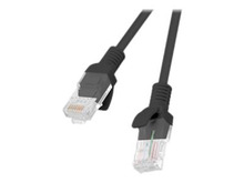 Võrgukaabel Lanberg PCU6-10CC-0500-BK, Cat6, UTP, 5 m, must