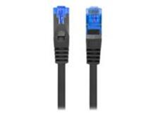 Võrgukaabel Lanberg PCF6A-10CC-0500-BK, Cat6A, S/FTP, 5 m, must, LSZH