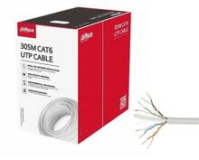 Võrgukaabel Dahua PFM920I-6UN-C, Cat6, UTP, 305 m, valge